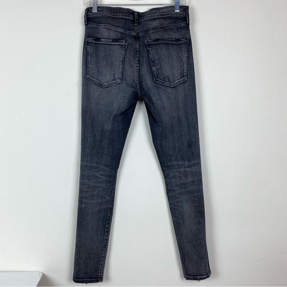 Agolde Sophie High Rise Skinny Jeans in Silence Size 30 - Picture 6 of 13